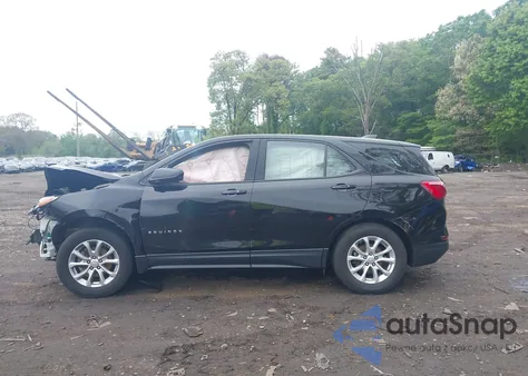 2019 Chevrolet Equinox Ls из США, поврежденный, VIN 2GNAXSEV0K6148800